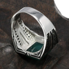 Bague Agate Rouge Homme