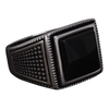 Grosse Bague Onyx Rectangulaire
