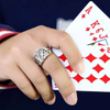 Bague Carte Poker