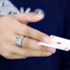 Bague Carte Poker