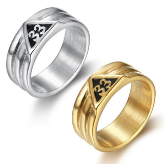 bague maçonnique 33