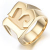 bague chiffre 13 or