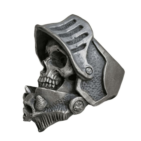 Bague Crâne Chevalier