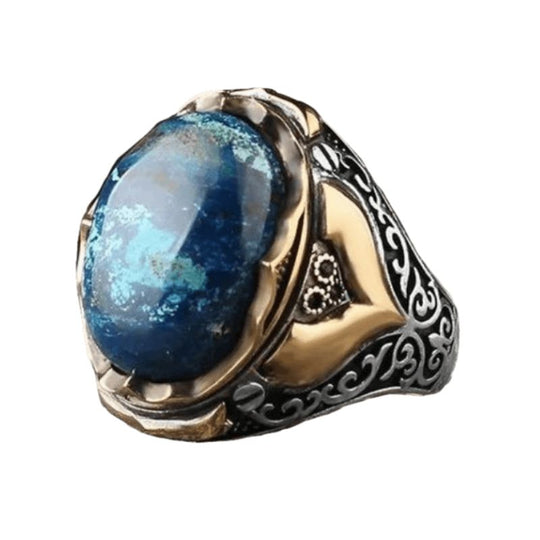 Bague Homme Azurite