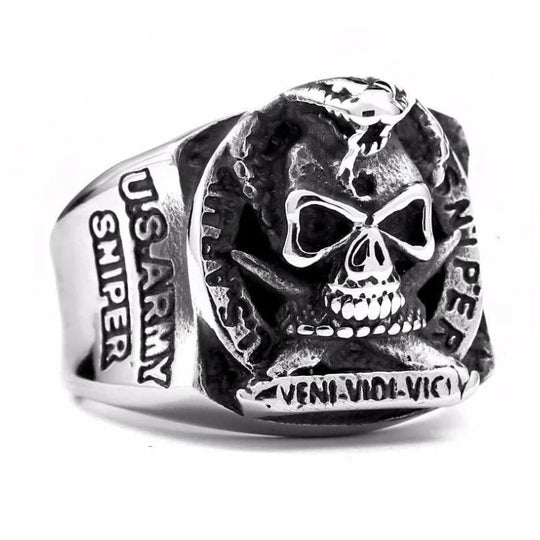 Bague Sniper Army