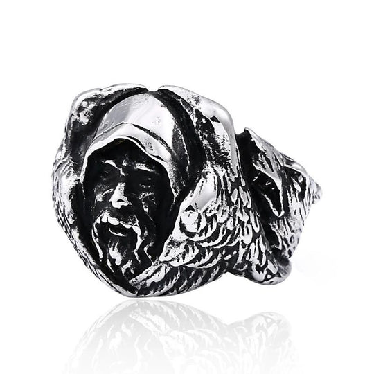 Bague Tête Odin