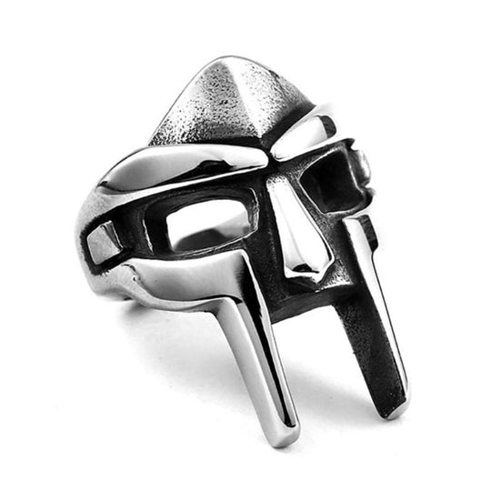 Chevalière Acier Homme Gladiateur