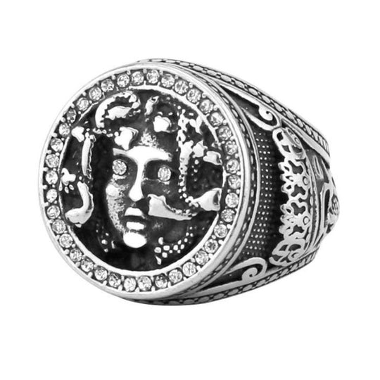 Chevalière Homme Medusa