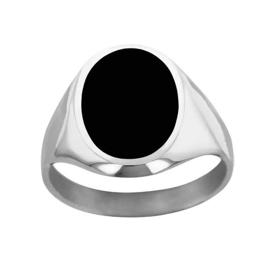 Chevalière Homme Ovale