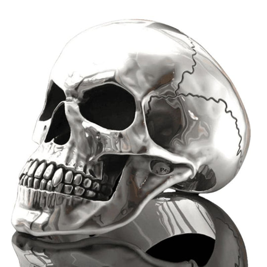 Bague Tête de Mort Ancienne