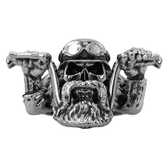 Bague Tête de Mort Biker