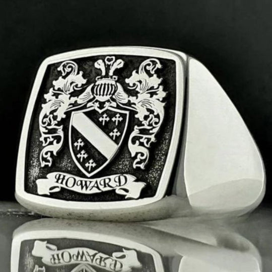 Chevalière Carrée Personnalisée