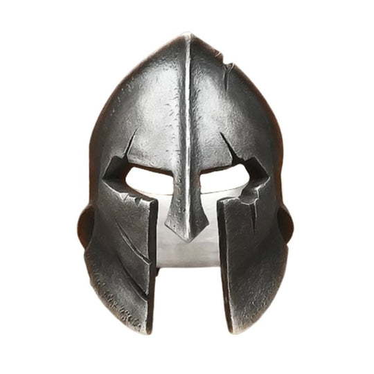 Chevalière Casque Spartiate pour Homme
