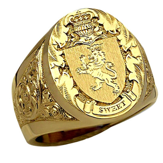 Chevalière Homme Lion Sceau