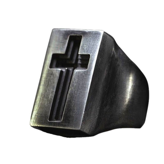 Chevalière Croix Noire