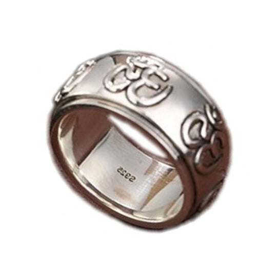 Bague Anneau Om Mani Padme Hum