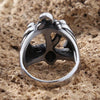 bague ancre marine homme