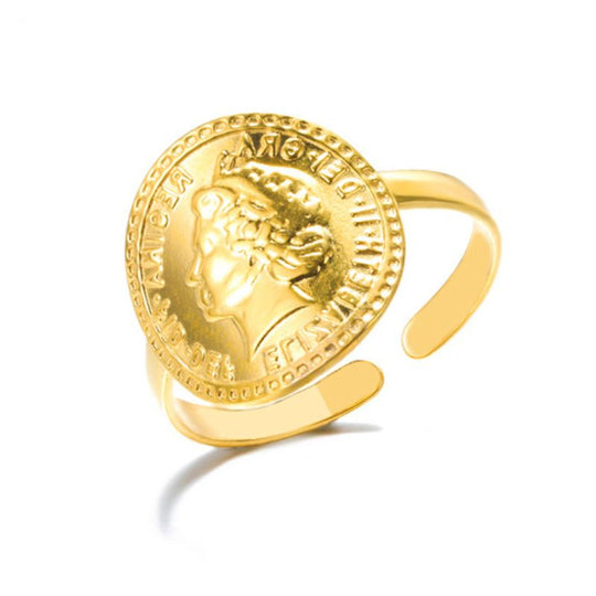 Bague avec Reine d'Angleterre