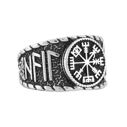 Bague avec Runes Époque Viking