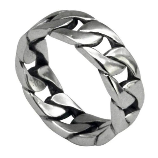 Bague Chaîne Argent