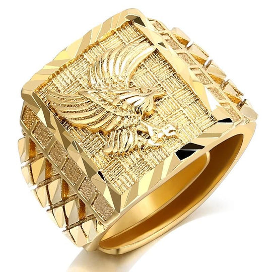 Bague Chevalière Homme Aigle
