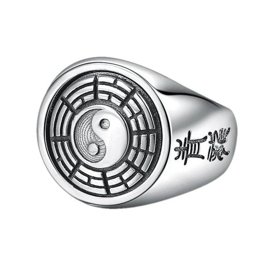 Bague Chevalière Yin Yang