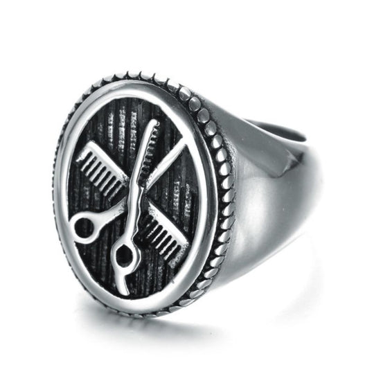 Bague Ciseaux Coiffure