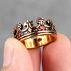 bague couronne or