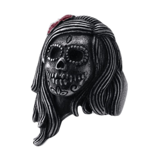 Bague Crâne Mexicain Femme