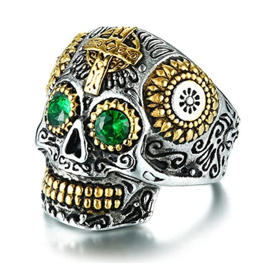 Bague Crâne Mexicain