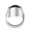 bague homme onyx argent