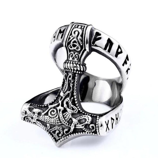 Bague Marteau de Thor