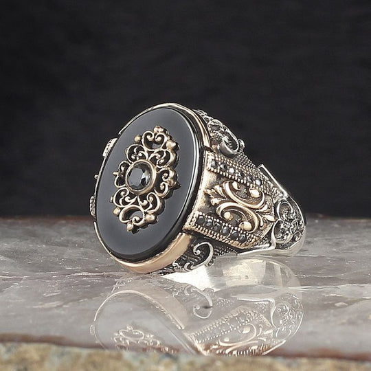 Bague Ottoman Argent Homme