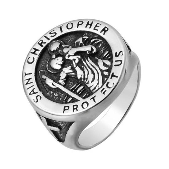 Bague Saint Christophe