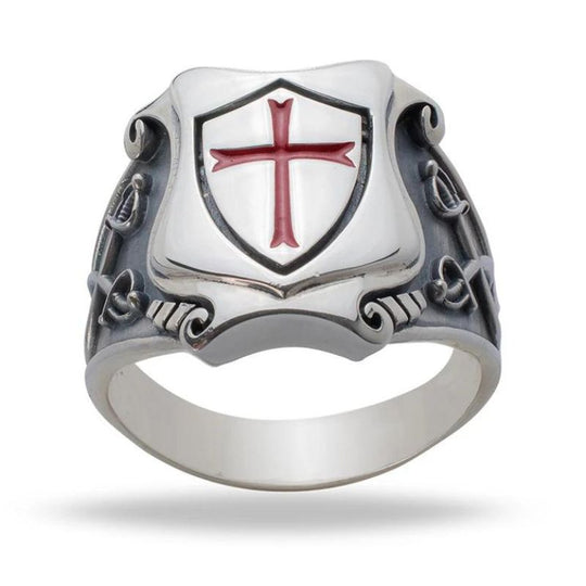 Bague Templier Authentique
