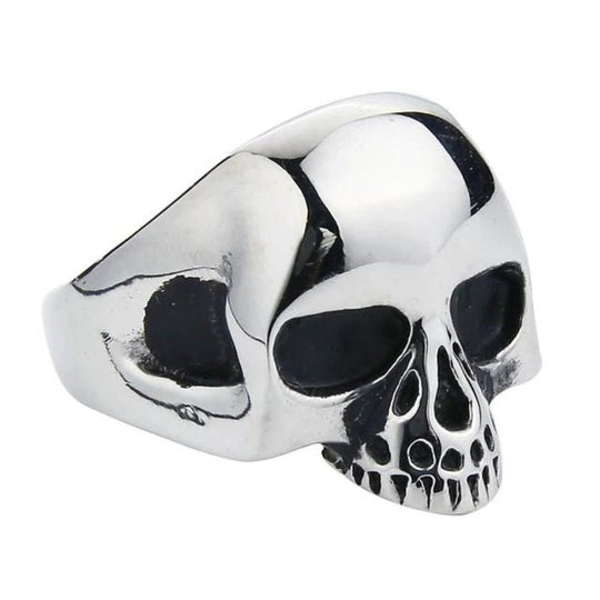 Bague Tête de Mort Acier Inoxydable