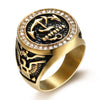 bague ancre marine homme