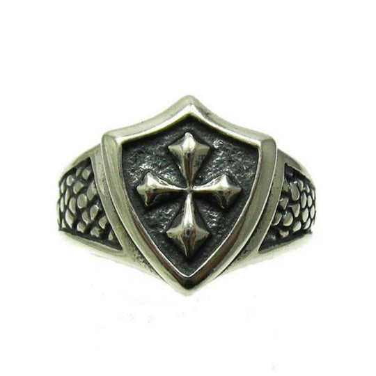 Chevalière Croix de Malte Argent