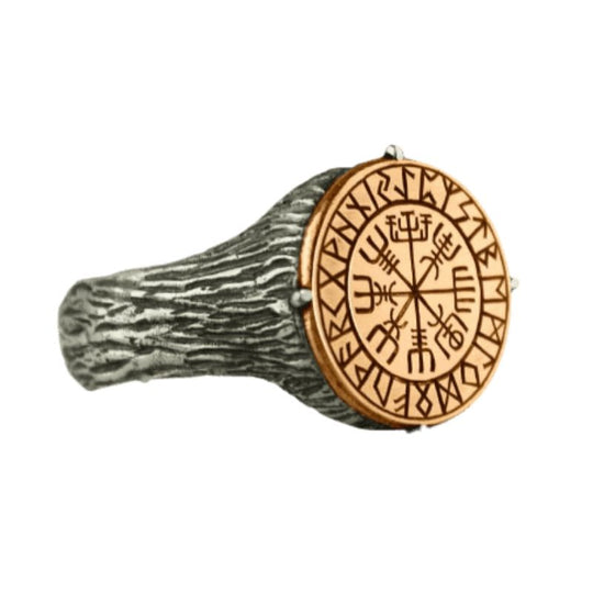 Chevalière Homme Artisanale Viking