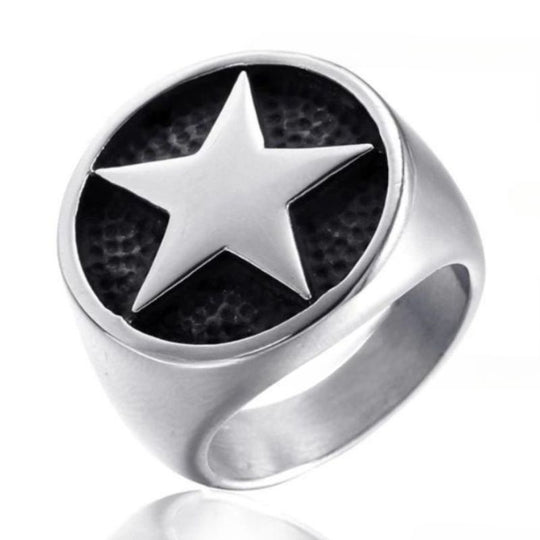 Chevalière Homme Étoile