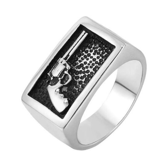 Chevalière Revolver