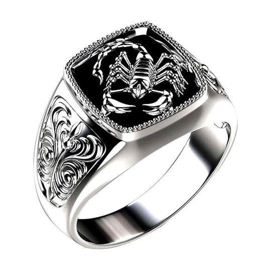 Chevalière Scorpion Homme